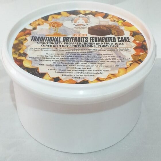 Traditional Dry Fruits Fermented Cake Vedic Nutraceuticals