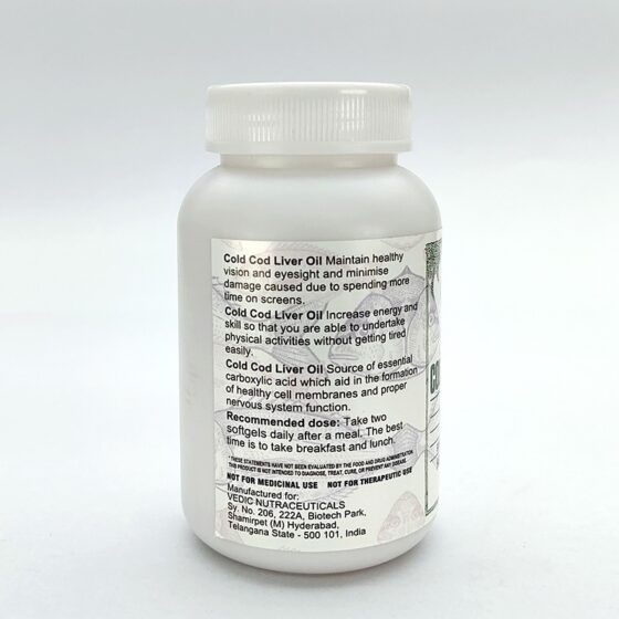 COLD COD LIVER OIL 90 SOFT GELS - Image 3