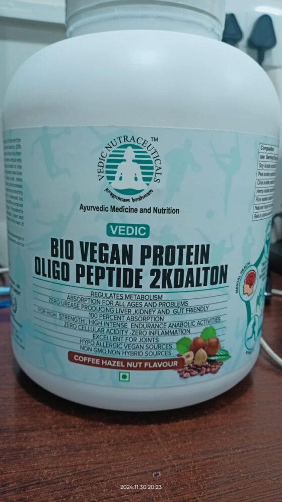 Bio Vegan Protein Oligo Peptide 2Kdalton (Coffee Hazelnut )