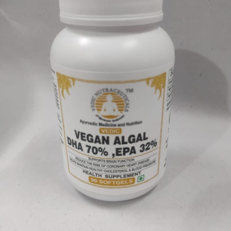 Vegan Algae DHA - 70%, EPA-30%, 90 Softgels